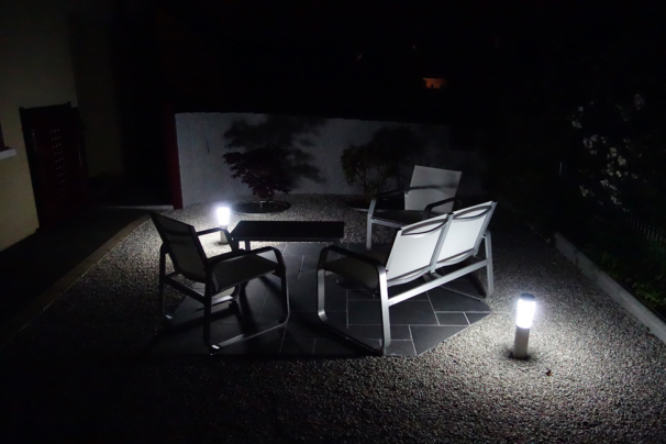 Eclairage solaire puissant