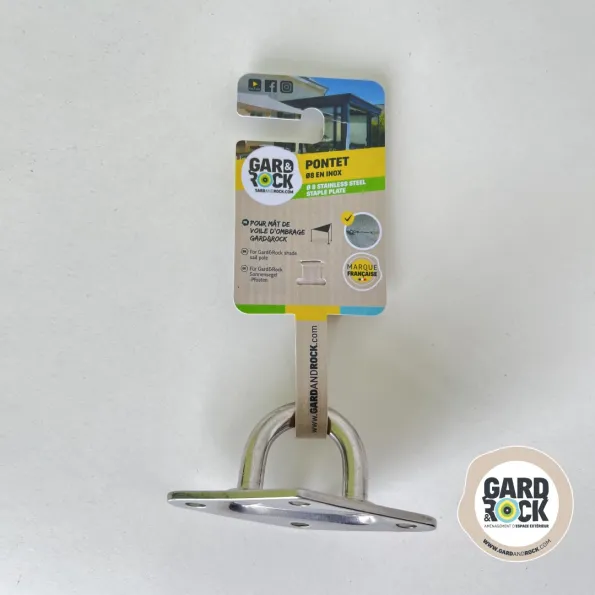 Pontet en inox Ø8 de la marque Gard&Rock