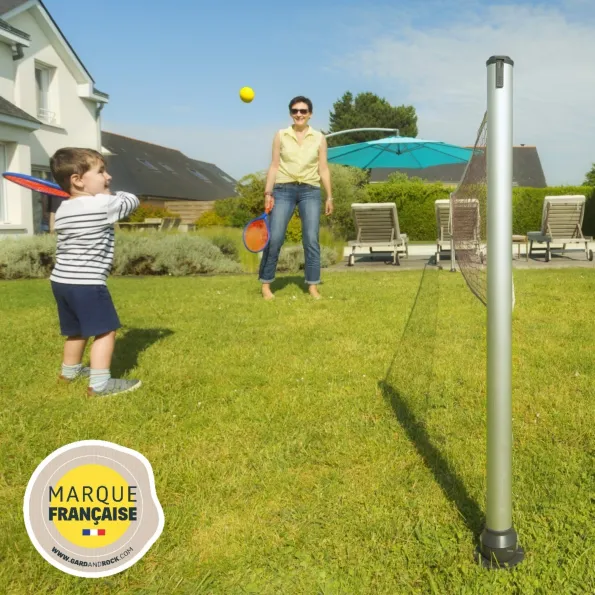 Pali multisport in alluminio per tennis-pallone e acquavolley, uso esterno e attività in piscina